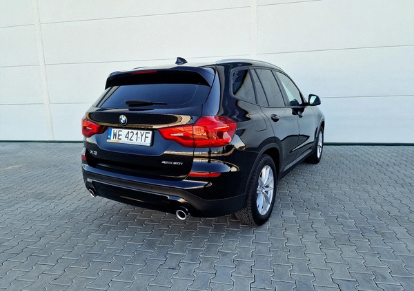 BMW X3 cena 126900 przebieg: 67000, rok produkcji 2019 z Oleszyce małe 781